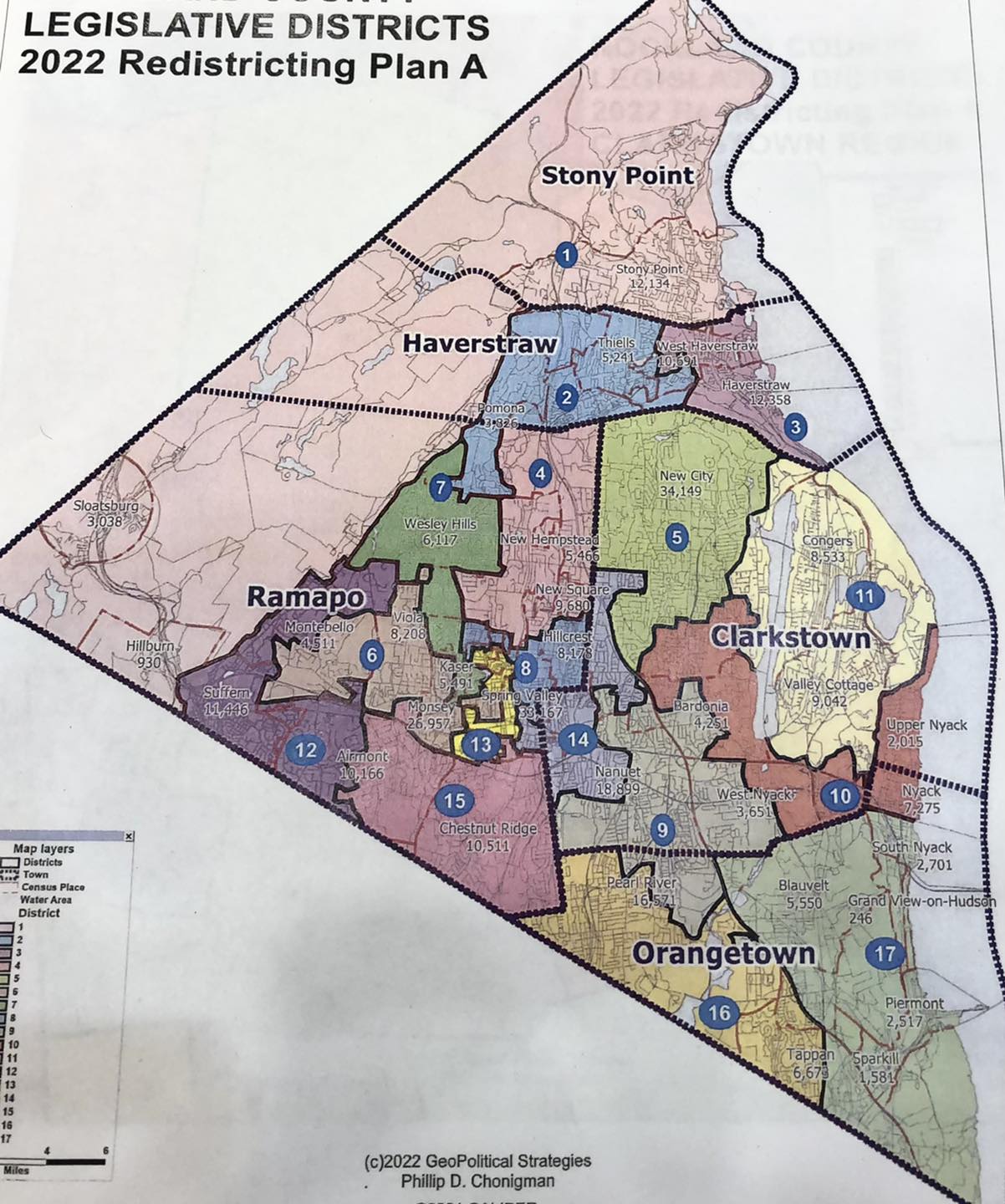 Rockland Legislature unveils proposed redistricting map Preserve Ramapo